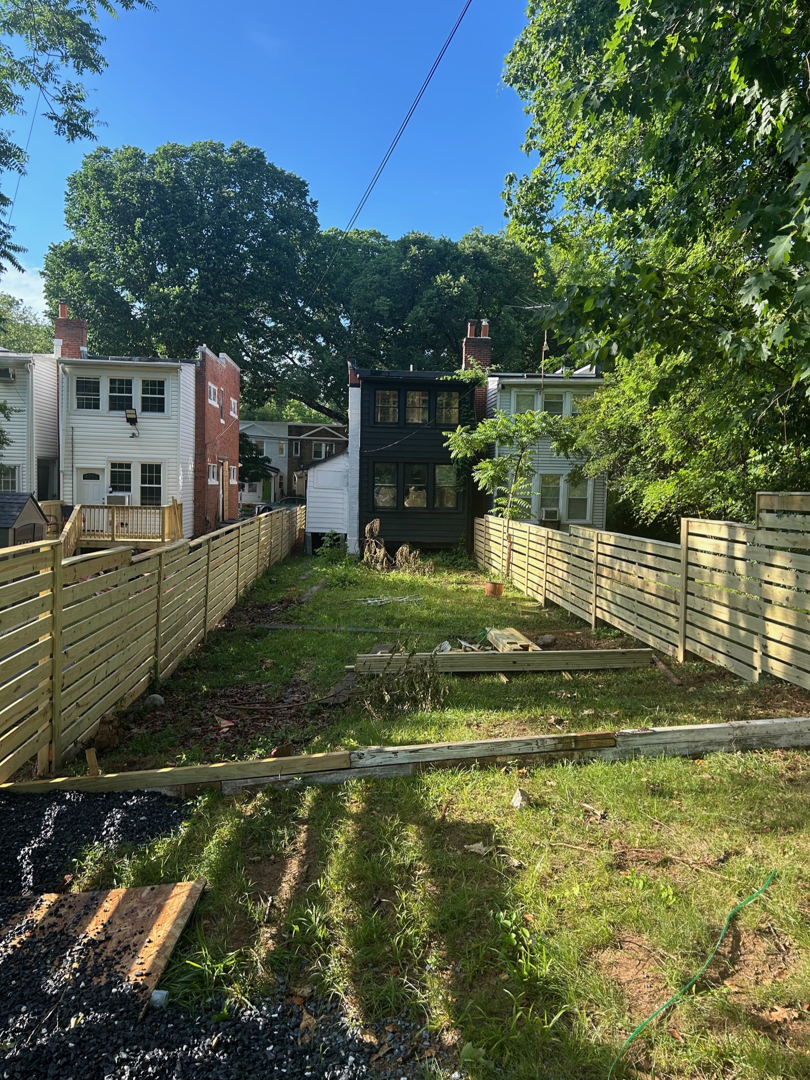 Un de nos biens en rénovation dans la zone DMV